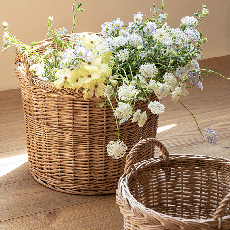 Panier à linge tissé avec poig - Home Essentials Bathroom Storage avis et prix