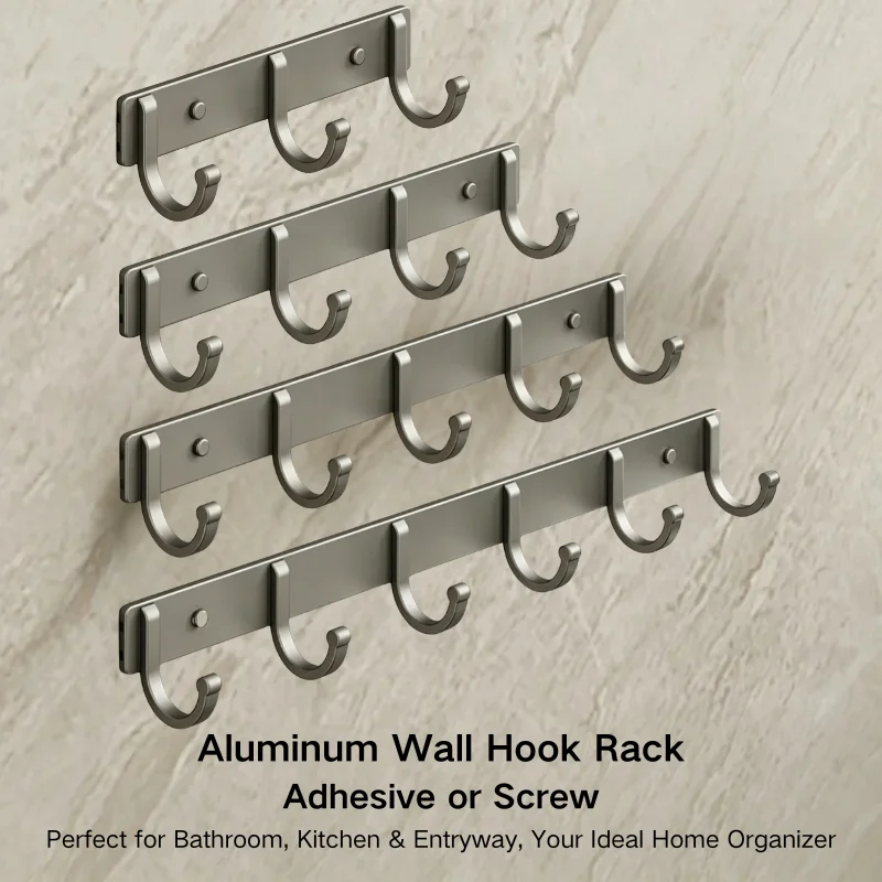 Porte-manteaux mural en alumin - Home Essentials Bathroom Storage avis et prix