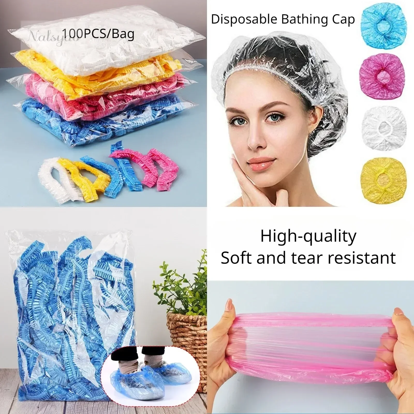 Bonnet de Douche Jetable Trans - Home Essentials Bathroom Storage avis et prix